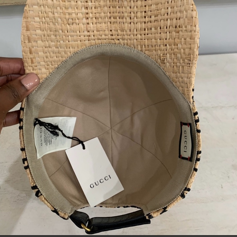 GUCCI Rafia Cap - Picture 4 of 6